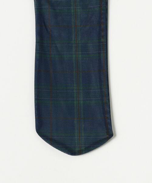 Ray BEAMS(レイビームス)の「チュール チェック ソックス(ソックス/靴下・レディース・ネイビー/レッド・ONE SIZE)」の5枚目の写真