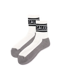 CALEE（キャリー）の「JACQUARD PILE LINE SOCKS（ソックス/靴下）」