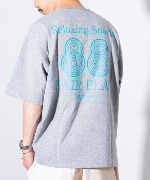 GLOSTER（グロスター）の「【Wonder Union Project】ASSORT バックプリントTシャツ vol.2（Tシャツ/カットソー・メンズ・杢グレー/ネイビー/ホワイト・M/L）」の19枚目の写真