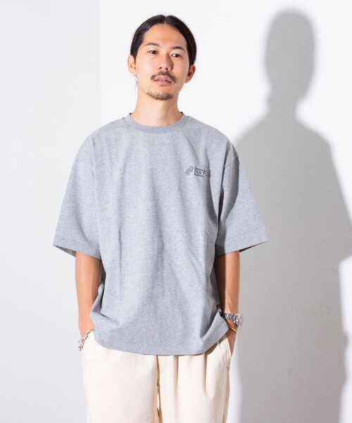 GLOSTER（グロスター）の「【Wonder Union Project】ASSORT バックプリントTシャツ vol.2（Tシャツ/カットソー・メンズ・杢グレー/ネイビー/ホワイト・M/L）」の20枚目の写真