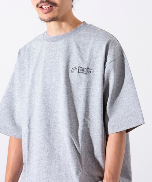 GLOSTER（グロスター）の「【Wonder Union Project】ASSORT バックプリントTシャツ vol.2（Tシャツ/カットソー・メンズ・杢グレー/ネイビー/ホワイト・M/L）」の21枚目の写真