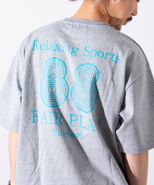 GLOSTER（グロスター）の「【Wonder Union Project】ASSORT バックプリントTシャツ vol.2（Tシャツ/カットソー・メンズ・杢グレー/ネイビー/ホワイト・M/L）」の22枚目の写真