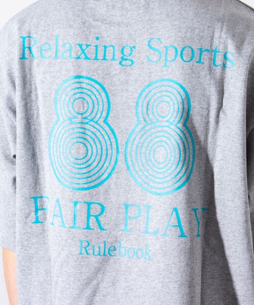 GLOSTER（グロスター）の「【Wonder Union Project】ASSORT バックプリントTシャツ vol.2（Tシャツ/カットソー・メンズ・杢グレー/ネイビー/ホワイト・M/L）」の12枚目の写真