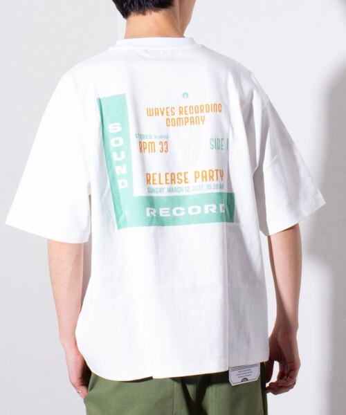 GLOSTER（グロスター）の「【Wonder Union Project】ASSORT バックプリントTシャツ vol.2（Tシャツ/カットソー・メンズ・杢グレー/ネイビー/ホワイト・M/L）」の16枚目の写真