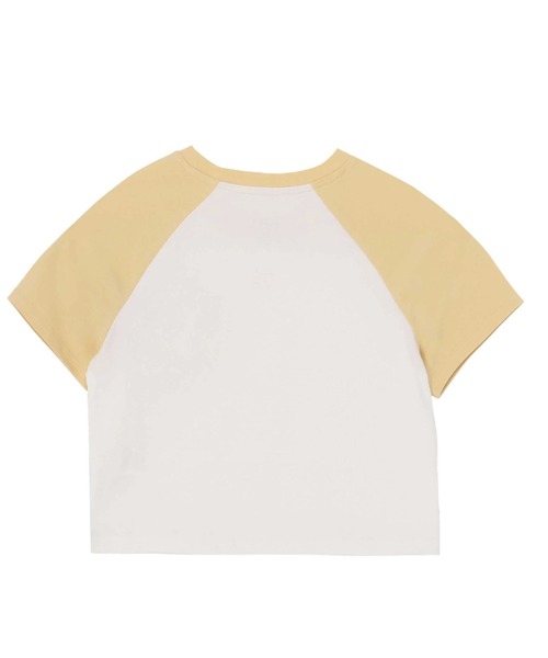 ROXY(ロキシー)の「CHAKRA RAGLAN TEE/ロキシーチャクラロゴショート丈半袖Tシャツ(Tシャツ/カットソー・レディース・ブラウン/レッド/イエロー・MEDIUM/SMALL/LARGE)」の4枚目の写真