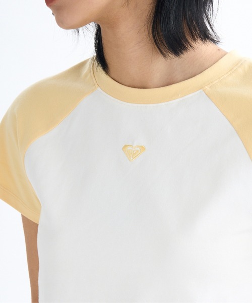 ROXY(ロキシー)の「CHAKRA RAGLAN TEE/ロキシーチャクラロゴショート丈半袖Tシャツ(Tシャツ/カットソー・レディース・ブラウン/レッド/イエロー・MEDIUM/SMALL/LARGE)」の14枚目の写真