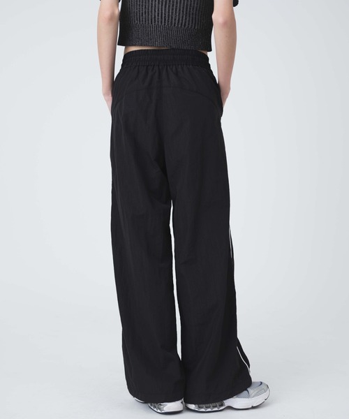 WEGO（ウィゴー）の「WEGO/パイピングトラックパンツ（カーゴパンツ・レディース・ライトグレー/ブラック・FREE）」の7枚目の写真