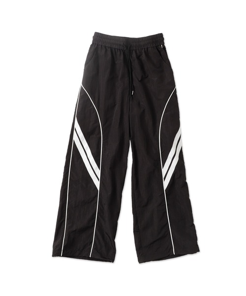 WEGO（ウィゴー）の「WEGO/パイピングトラックパンツ（カーゴパンツ・レディース・ライトグレー/ブラック・FREE）」の15枚目の写真