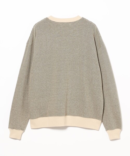 B:MING by BEAMS（ビーミングバイビームス）の「バーズアイ ジャカード カットソー（スウェット・メンズ・ホワイト系その他5/ネイビー・SMALL/MEDIUM/LARGE/X-LARGE）」の22枚目の写真