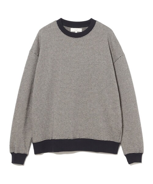 B:MING by BEAMS（ビーミングバイビームス）の「バーズアイ ジャカード カットソー（スウェット・メンズ・ホワイト系その他5/ネイビー・SMALL/MEDIUM/LARGE/X-LARGE）」の15枚目の写真