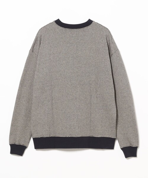 B:MING by BEAMS（ビーミングバイビームス）の「バーズアイ ジャカード カットソー（スウェット・メンズ・ホワイト系その他5/ネイビー・SMALL/MEDIUM/LARGE/X-LARGE）」の16枚目の写真