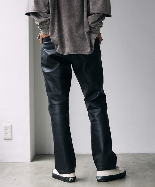 期間限定値下げ‼️ジェネラルリサーチ レザーモトクロスパンツ 革