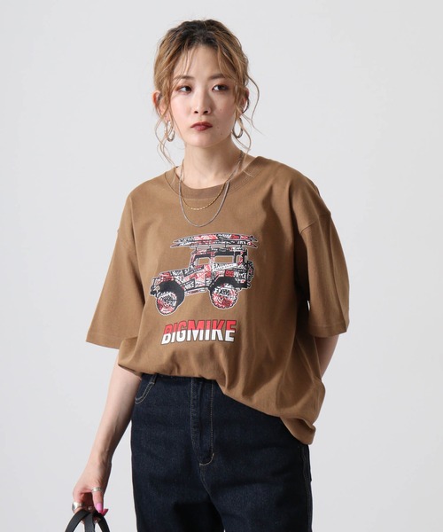 BIG MIKE プリントＴＥＥシャツ（Tシャツ/カットソー）｜BIG MIKE（ビッグマイク）