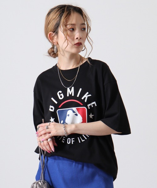 BIG MIKE プリントＴＥＥシャツ（Tシャツ/カットソー）｜BIG MIKE（ビッグマイク）