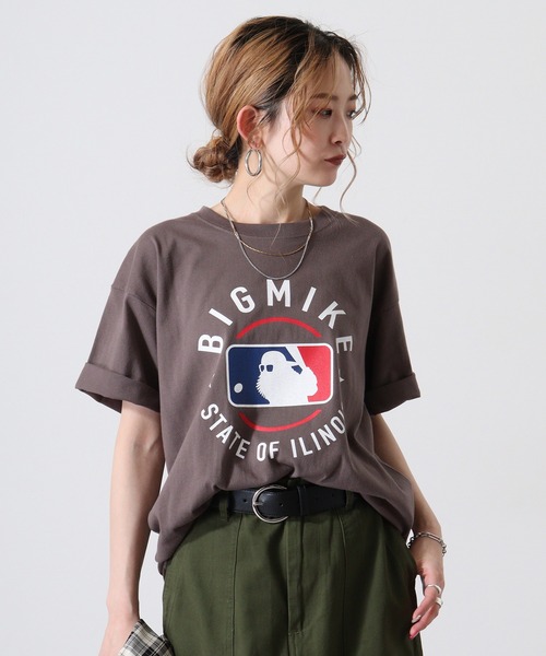 BIG MIKE プリントＴＥＥシャツ（Tシャツ/カットソー）｜BIG MIKE（ビッグマイク）
