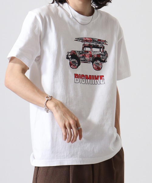 BIG MIKE プリントＴＥＥシャツ（Tシャツ/カットソー）｜BIG MIKE（ビッグマイク）