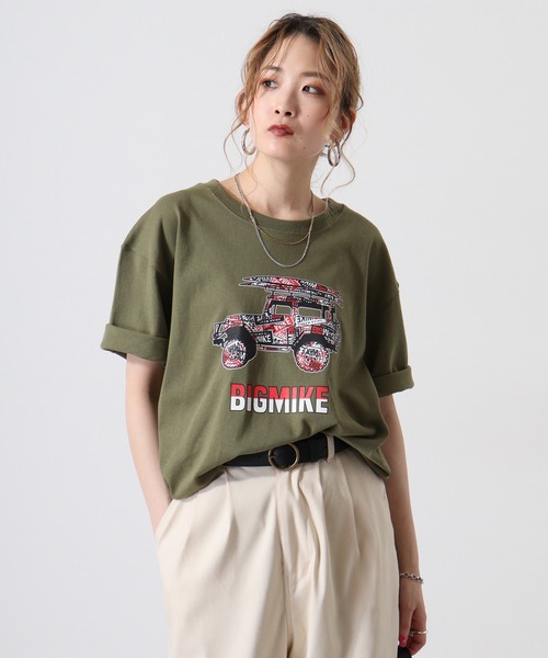 BIG MIKE プリントＴＥＥシャツ（Tシャツ/カットソー）｜BIG MIKE（ビッグマイク）