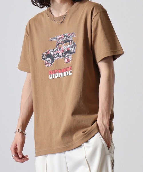 BIG MIKE プリントＴＥＥシャツ（Tシャツ/カットソー）｜BIG MIKE（ビッグマイク）