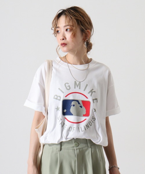 BIG MIKE プリントＴＥＥシャツ（Tシャツ/カットソー）｜BIG MIKE（ビッグマイク）