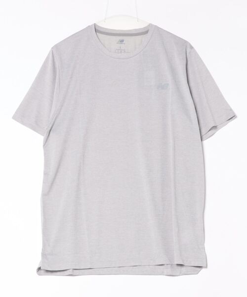 NEW BALANCE(ニューバランス)の「《New Balance》MT41253(Tシャツ/カットソー・メンズ・アクア/ブラック/グレー/オレンジ系その他/グリーン系その他/ネイビー・M/L/S/XL)」の2枚目の写真