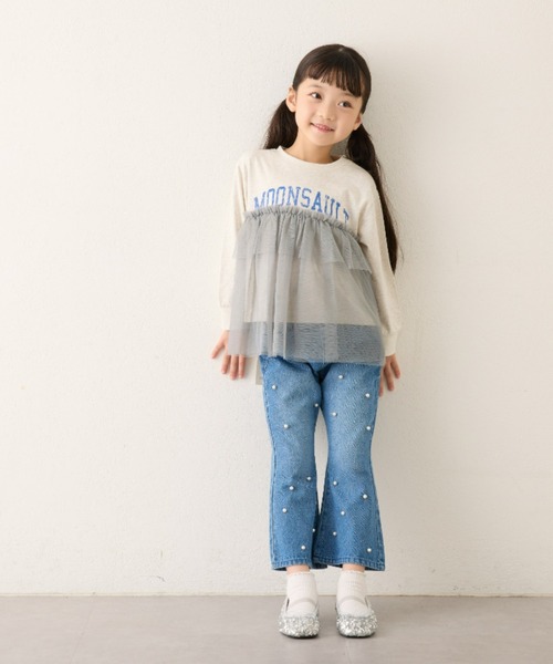 CIAOPANIC TYPY（チャオパニックティピー）の「【KIDS】【Harper】パールデニム（デニムパンツ・キッズ・ブラック/サックスブルー・XX-LARGE/X-LARGE/LARGE/MEDIUM/SMALL）」の22枚目の写真