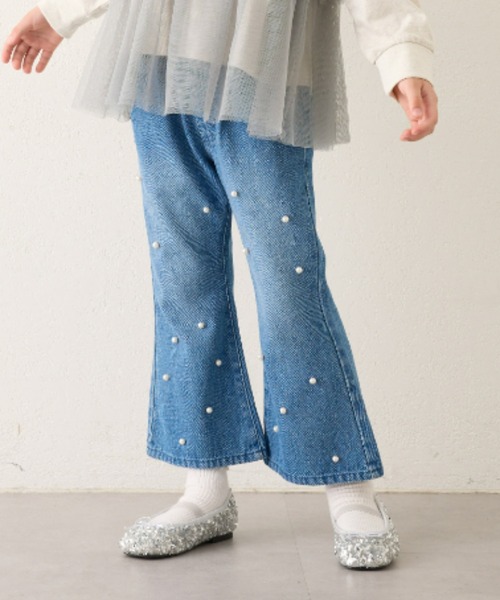 CIAOPANIC TYPY（チャオパニックティピー）の「【KIDS】【Harper】パールデニム（デニムパンツ・キッズ・ブラック/サックスブルー・XX-LARGE/X-LARGE/LARGE/MEDIUM/SMALL）」の18枚目の写真