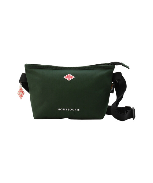 DANTON(ダントン)の「CORDURA CANVAS SHOULDER BAG〈MONTSOURIS〉(ショルダーバッグ・レディース・ブラック/グレイッシュベージュ/ダークグレー/マスタード/ブルー系その他/ダークグリーン・-)」の4枚目の写真