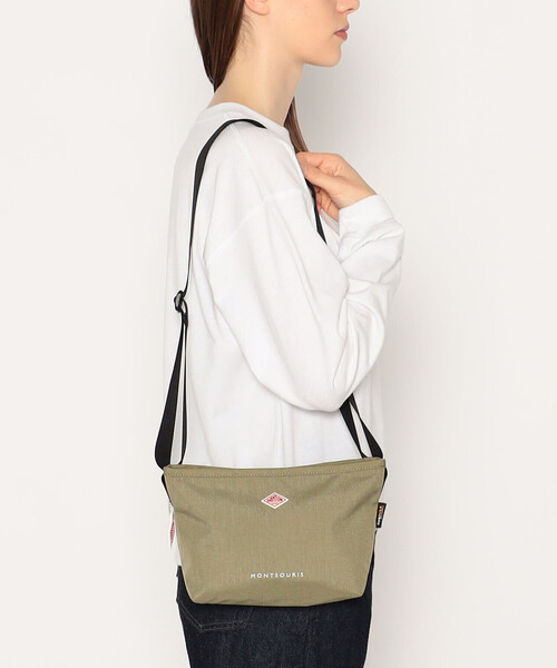 DANTON(ダントン)の「CORDURA CANVAS SHOULDER BAG〈MONTSOURIS〉(ショルダーバッグ・レディース・ブラック/グレイッシュベージュ/ダークグレー/マスタード/ブルー系その他/ダークグリーン・-)」の22枚目の写真