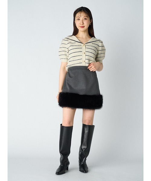 LILY BROWN（リリーブラウン）の「エコファーミニスカショーパン