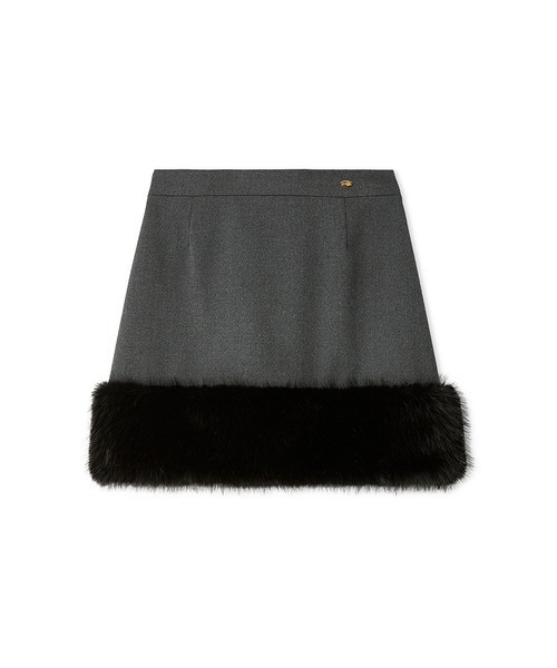 LILY BROWN（リリーブラウン）の「エコファーミニスカショーパン（その他パンツ・レディース・ブラウン/グレー/アイボリー・0/1）」の12枚目の写真