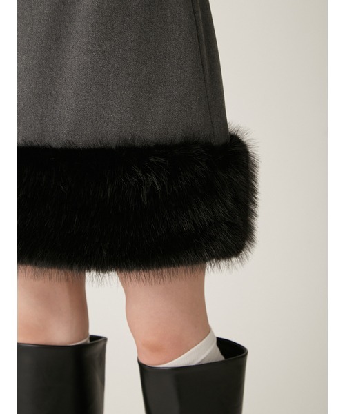 LILY BROWN（リリーブラウン）の「エコファーミニスカショーパン（その他パンツ・レディース・ブラウン/グレー/アイボリー・0/1）」の18枚目の写真