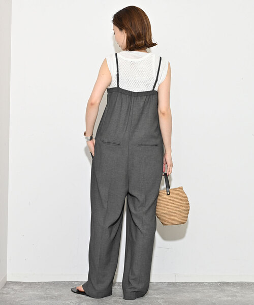 美品　スローブイエナ サロペット　パンツ 極美品 SLOBE IENA スローブイエナ サロペット パンツ ブラック
