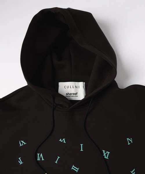 CULLNI × SHAREEF パーカー shareef cullni SHAREEF ONLINE SHOP / CULLNI & shareef Logo Embroidery Hoodie