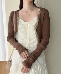 one after another NICE CLAUP | レースボレロカーディガン(カーディガン/ボレロ)