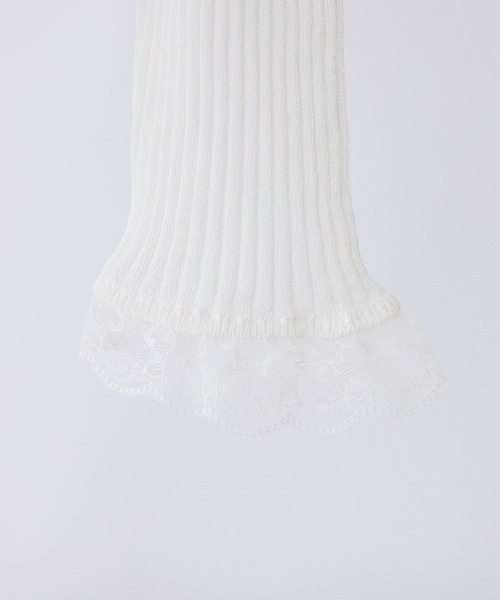 one after another NICE CLAUP（ワンアフターアナザーナイスクラップ）の「レースボレロカーディガン（カーディガン/ボレロ・レディース・ピンク/モカ/オフホワイト/ブラック・FREE）」の16枚目の写真