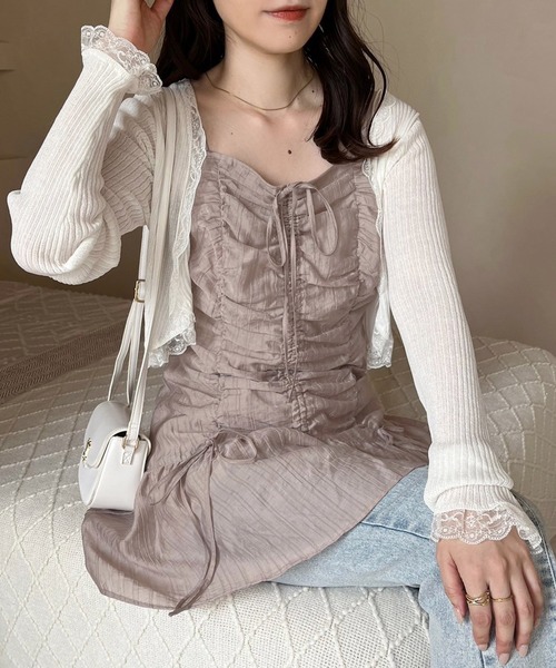 LEONARD - 美品 レオナール LEONARD FASHION カーディガン