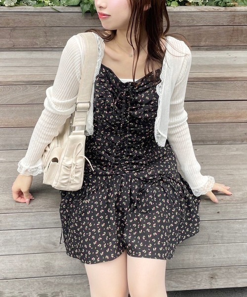 セール】レースボレロカーディガン（カーディガン/ボレロ）｜one after