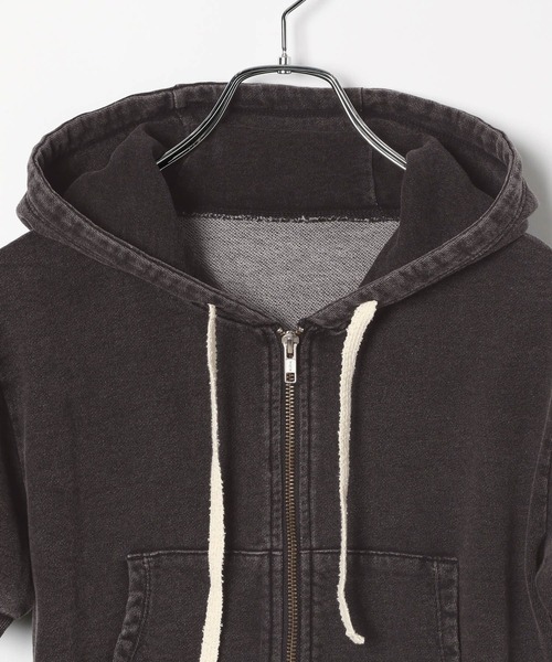 Heather（ヘザー）の「WZIPフーディ（半袖） 139132（パーカー）」 - WEAR