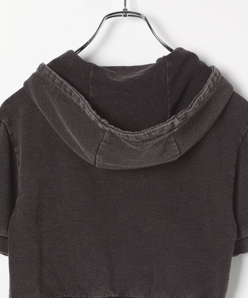 Heather（ヘザー）の「WZIPフーディ（半袖） 139132（パーカー）」 - WEAR