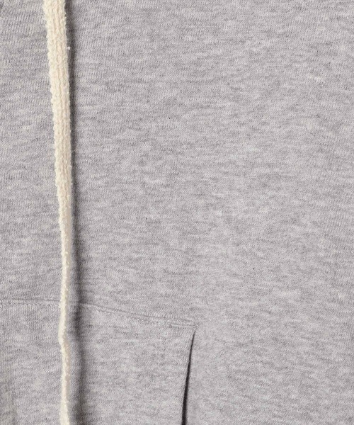 Heather（ヘザー）の「WZIPフーディ（半袖）　139132（パーカー・レディース・スミクロ/オートミール/グレー・FREE）」の12枚目の写真