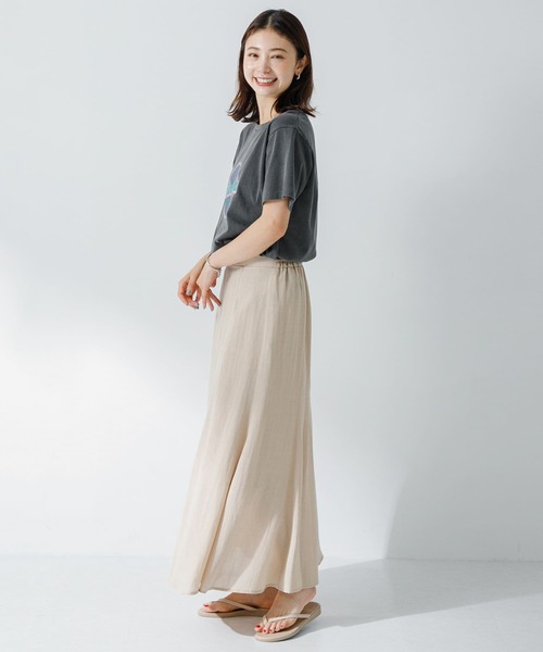 URBAN RESEARCH Sonny Label(アーバンリサーチサニーレーベル)の「ピグメントアソートプリントTシャツ(Tシャツ/カットソー・レディース・ブラック系その他/スミクロ/ピンク・FREE)」の9枚目の写真