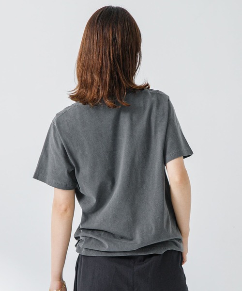 URBAN RESEARCH Sonny Label(アーバンリサーチサニーレーベル)の「ピグメントアソートプリントTシャツ(Tシャツ/カットソー・レディース・ブラック系その他/スミクロ/ピンク・FREE)」の14枚目の写真