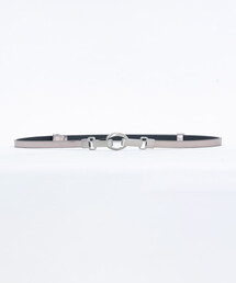 フェイクレザースライドフックベルト（１．０㎝巾）