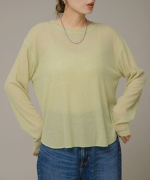 URBAN RESEARCH Sonny Label | シアーワッフルロングTシャツ(Tシャツ/カットソー)