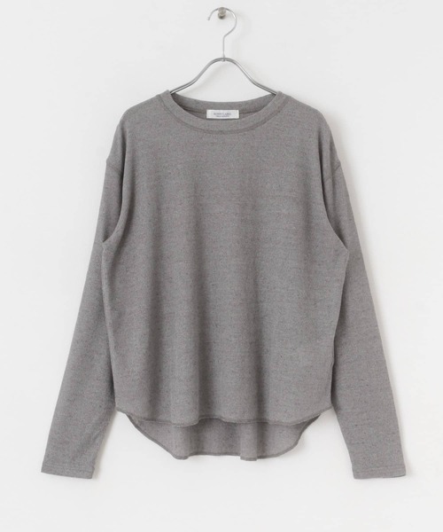 URBAN RESEARCH Sonny Label（アーバンリサーチサニーレーベル）の「シアーワッフルロングTシャツ（Tシャツ/カットソー・レディース・グレー/ホワイト系その他/イエロー・FREE）」の10枚目の写真