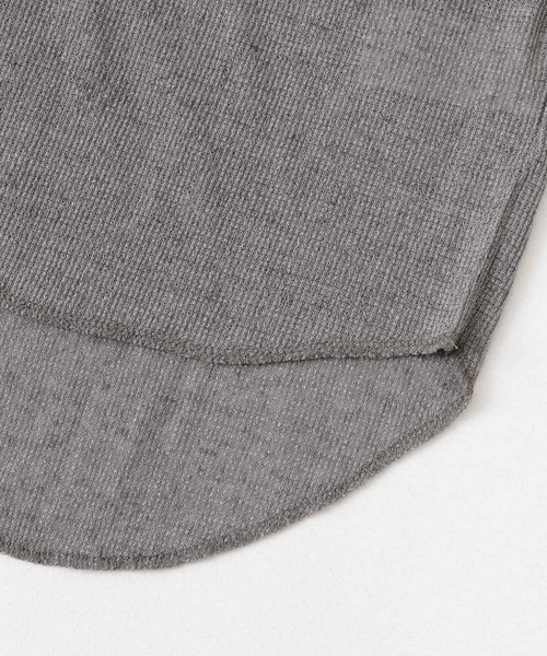 URBAN RESEARCH Sonny Label（アーバンリサーチサニーレーベル）の「シアーワッフルロングTシャツ（Tシャツ/カットソー・レディース・グレー/ホワイト系その他/イエロー・FREE）」の5枚目の写真