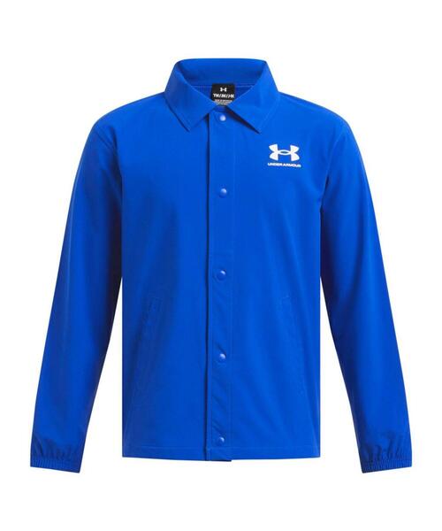 【セール】UAアイコン ウーブン コーチ ジャケット（ライフスタイル/キッズ）（その他アウター）｜UNDER ARMOUR（アンダーアーマー）
