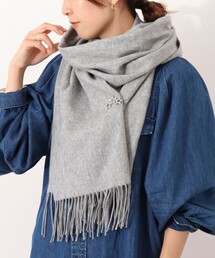 ノーリーズ　ウールカシミヤムジストール NOLLEY'S（ノーリーズ）の「カシミヤムジストール（ストール