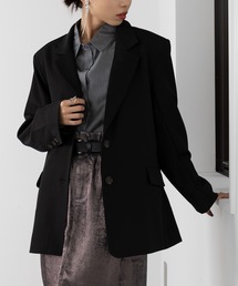 【MAISON BREEZE】スーツ地ツイルシングルテーラードジャケット 32105H331 XNN