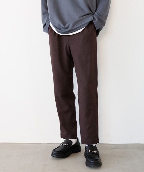 LAKOLE(ラコレ)の「ドライウーリースリムパンツ / 145416(その他パンツ・メンズ・ブラック/ライトグレー/ブラウン・SMALL/MEDIUM/LARGE)」の3枚目の写真